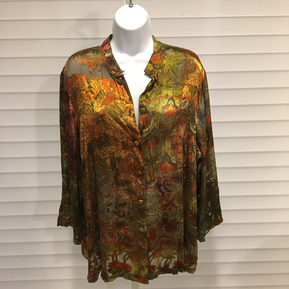Citron Long Sleeve Blouse